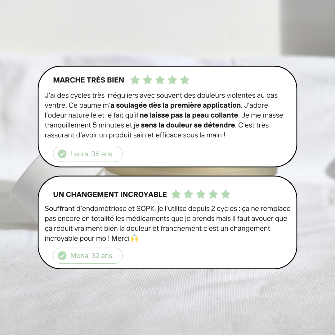 Baume de Massage - Confort du cycle