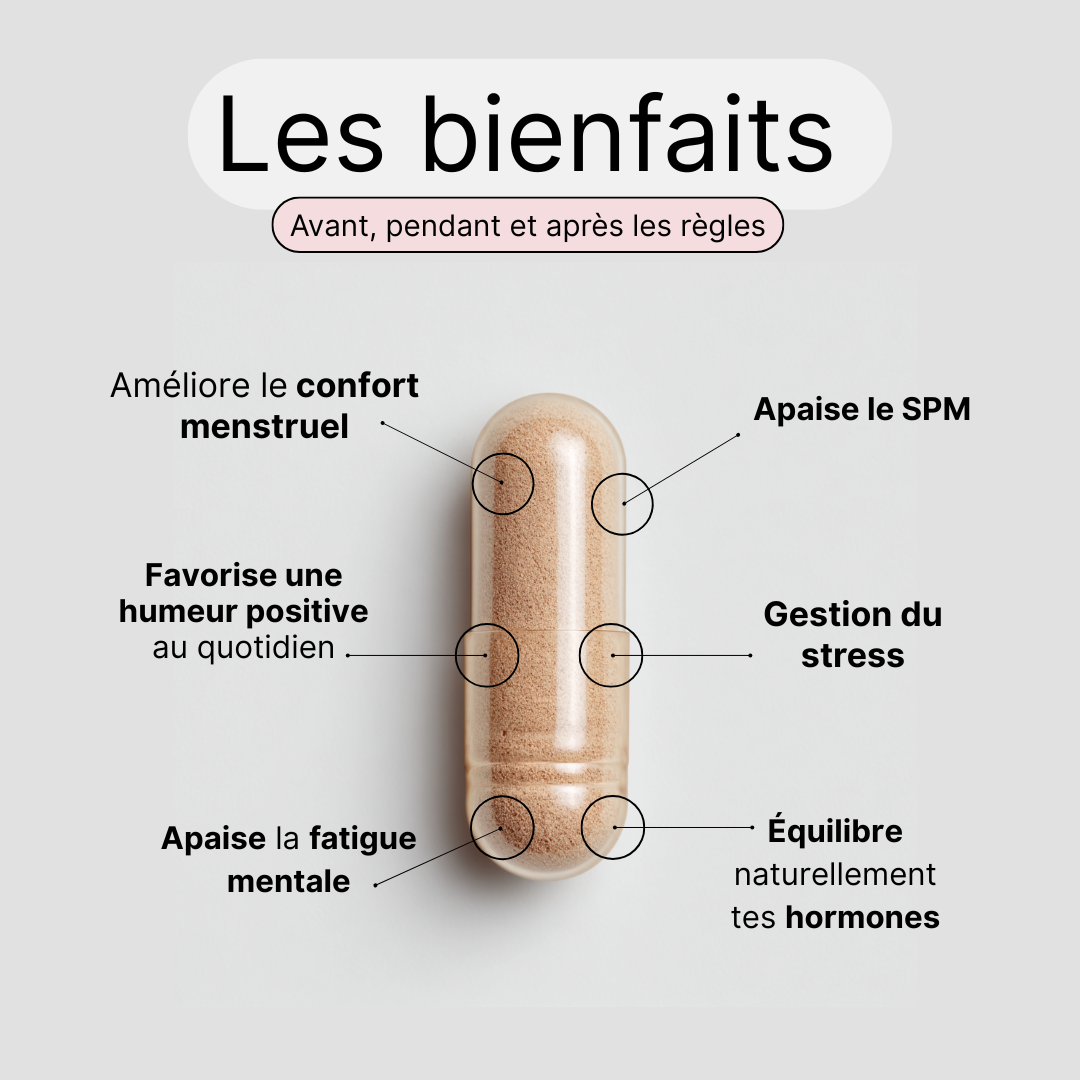 Complément alimentaire - Équilibre hormonal et émotionnel
